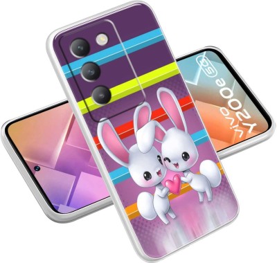 Vascase Back Cover for Vivo Y200E 5G(Multicolor, Dual Protection, Silicon, Pack of: 1)