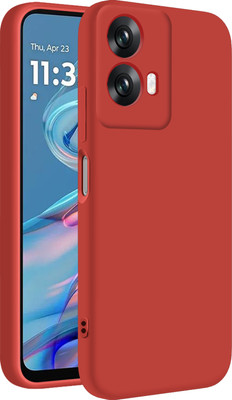 KartV Back Cover for Motorola Moto G45 5G, Moto G45(Red, Camera Bump Protector, Pack of: 1)