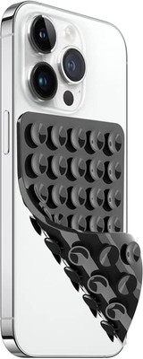 Takenick Back Cover for Suction Cup Phone Case(Black, Flexible, Silicon, Pack of: 1)