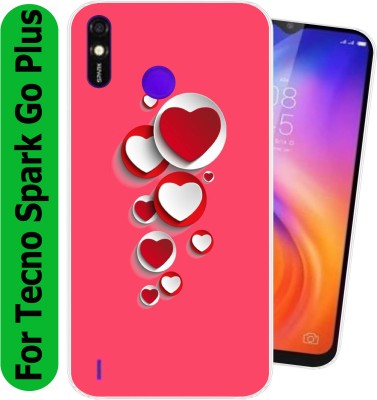 Unitrend Back Cover for Tecno Spark Go Plus(Multicolor, Flexible, Silicon, Pack of: 1)