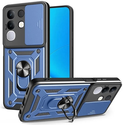 RUNICHA Back Cover for Vivo T4X 5G / Vivo T4x 5G / iQOO Z10X 5G / iQOO Z10x 5G(Blue, Shock Proof, Pack of: 1)