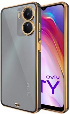A3sprime Back Cover for vivo Y16, - Soft Silicon Transparent with Drop Protective Back Case(Black, Transparent, Camera Bump Protector, Silicon, Pack of: 1)