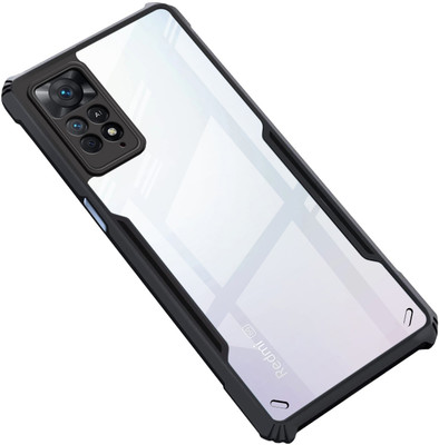 GLOBAL NOMAD Back Cover for Mi Redmi Note 11 Pro Plus 5G(Black, Shock Proof, Pack of: 1)