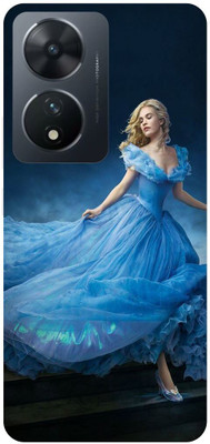 Bluvver Back Cover for Vivo Y100 5G, V2395 Cinderella,Lily James(Multicolor, Hard Case, Pack of: 1)