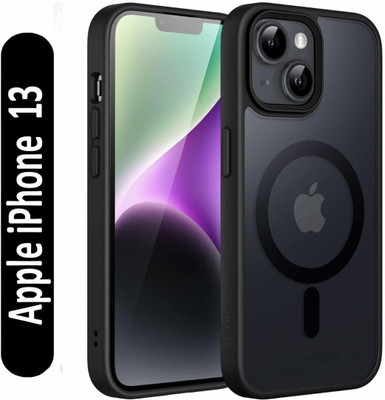 Doubledicestore Back Cover for Apple iPhone 13(Black, Thermoplastic Polyurethane, Pack of: 1)