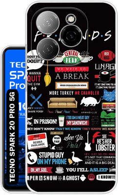 Case Club Back Cover for Tecno Spark 20 Pro 5G(Black, Grip Case, Silicon, Pack of: 1)