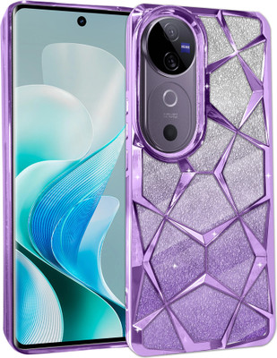 gadvik Back Cover for Vivo V40 5G(Purple, Shock Proof, Pack of: 1)