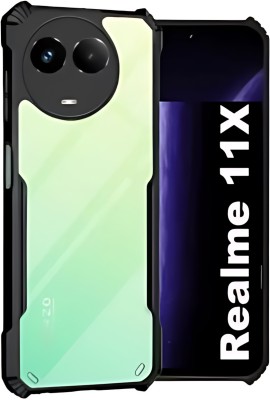 Monogamy Front & Back Case for Realme C67 5G, Back cover(Black, Transparent, Silicon, Pack of: 1)