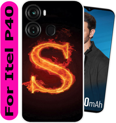 Tokito Back Cover for Itel P40(Transparent, Flexible, Silicon, Pack of: 1)