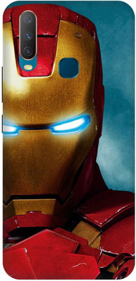 DIKRO Back Cover for vivo U10 , 1916, IRON, MAN, MARVEL, SUPER, HERO(Red, Hard Case, Pack of: 1)