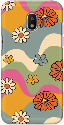 NDCOM Back Cover for Samsung Galaxy J2 2018 Retro Floral Print Printed Hard Case(Multicolor, Hard Case, Pack of: 1)