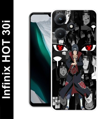 itrusto Back Cover for Infinix Hot 30i, X669C Itachi Uchiha, Anime Character Printed Designer Mobile Cover(Multicolor, Shock Proof, Silicon, Pack of: 1)