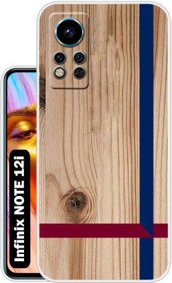 Case Club Back Cover for Infinix NOTE 12i(Brown, Grip Case, Silicon, Pack of: 1)