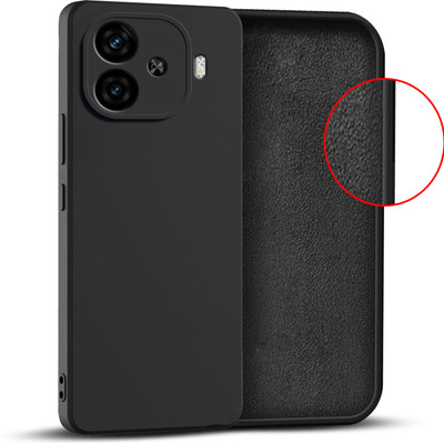 Flipkart SmartBuy Back Cover for IQOO Neo 10R 5G(Black, Flexible, Silicon, Pack of: 1)
