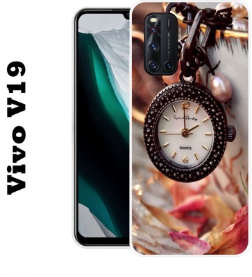 satyman Back Cover for Vivo V19(Multicolor, Dual Protection, Silicon, Pack of: 1)