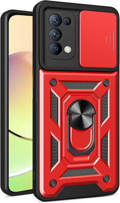 Elica Bumper Case for OnePlus Nord N200 5G(Red, Shock Proof, Pack of: 1)