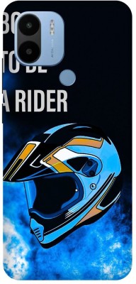 play fast Back Cover for POCO C50, MZB0D3DIN, HELMET, BIKE, RIDER, RACER(Blue, Hard Case, Pack of: 1)