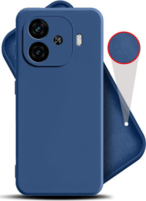 HUPSHY Back Cover for IQOO Neo 10R 5G(Blue, Flexible, Silicon, Pack of: 1)