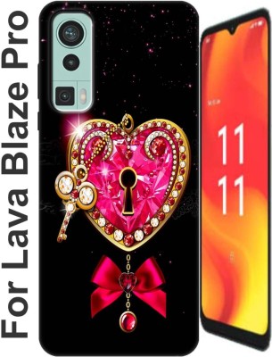 Auqueno Back Cover for Lava Blaze Pro Back cover 3127(Multicolor, Dot View, Silicon, Pack of: 1)