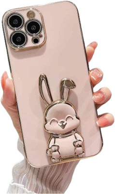 KC Back Cover for Apple iPhone 15 Pro(Pink, Stand, Silicon, Pack of: 1)