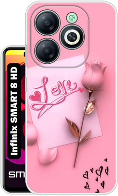 Case Club Back Cover for Infinix SMART 8 HD(Multicolor, Grip Case, Silicon, Pack of: 1)