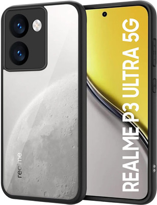 fonfox Back Cover for REALME P3 ULTRA 5G | PREMIUM TRANSPARENT clear back | ENHANCED anti-slip grip | Best Fit(Transparent, Flexible, Pack of: 1)