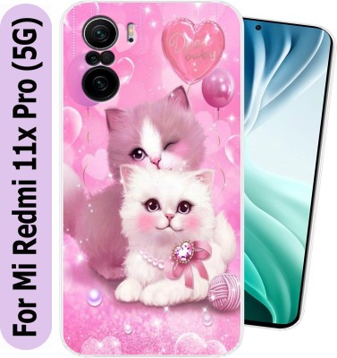 Coolcase Back Cover for Mi Redmi 11X Pro 5G(Transparent, Flexible, Silicon, Pack of: 1)