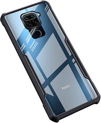 Mystry Box Back Cover for Xiaomi Redmi Note 9(Black, Shock Proof, Silicon, Pack of: 1)