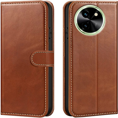 Forgive Back Cover for Vivo T3X 5G(Brown, Cases with Holder, Pack of: 1)