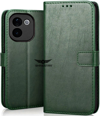 SHINESTAR. Back Cover for iQOO Z9s Pro 5G, Vivo T3 Pro 5G(Green, Pack of: 1)