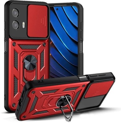 RUNICHA Back Cover for Moto G73 5G, Motorola Moto G73 5G(Red, Shock Proof, Pack of: 1)