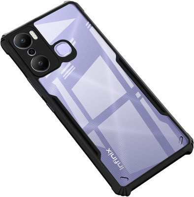 GLOBAL NOMAD Back Cover for Infinix Hot 20 Play(Black, Shock Proof, Pack of: 1)