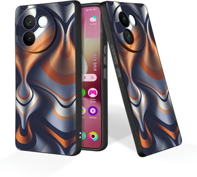CLASSYPRINT Back Cover for Vivo V30e 5G(Black)