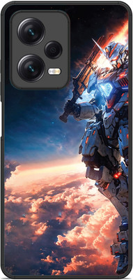leeon Back Cover for Xiaomi Redmi Note 12 Pro 5G(Black, Dual Protection, Pack of: 1)