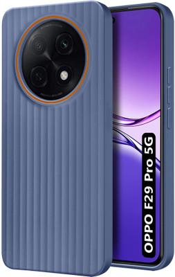 Nainz Back Cover for Oppo F29 Pro 5G(Blue, Grip Case, Pack of: 1)
