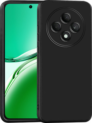 Casotec Back Cover for Oppo F27 5G(Black, Silicon, Pack of: 1)