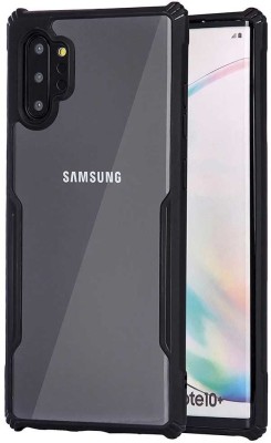 aadhvik Back Cover for Samsung Galaxy Note 10 Plus(Black, Camera Bump Protector, Pack of: 1)