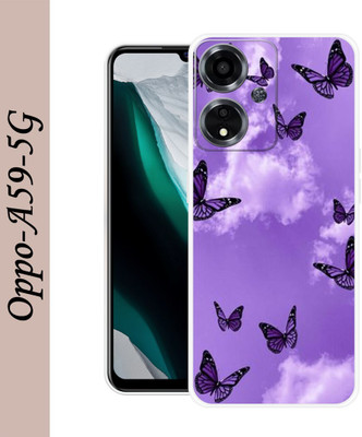 JAIKARA Back Cover for Oppo A59 5G(Multicolor, Dual Protection, Silicon, Pack of: 1)