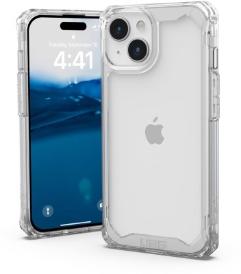 Urban Armor Gear Back Cover for Apple iPhone 15, Rugged Lightweight Slim Shockproof Clear Protective Cover(Transparent, Pack of: 1)