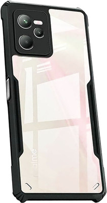 Aspir Back Cover for Realme C35(Black, Grip Case, Pack of: 1)