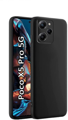 Flipkart SmartBuy Back Cover for POCO X5 Pro 5G(Black, Camera Bump Protector)