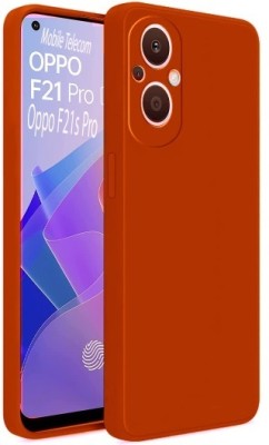 S-Hardline Back Cover for Oppo F21s Pro 5G, Premium Silicon Candy Case(Red, Silicon, Pack of: 1)