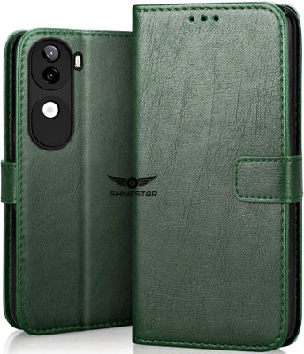 SHINESTAR. Back Cover for iQOO Z9s 5G(Green, Pack of: 1)