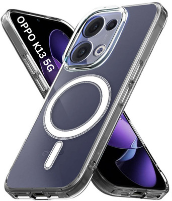 KWINE CASE Back Cover for OPPO K13 5G(Transparent, Magsafe, Pack of: 1)