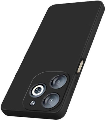 SRT Back Cover for Infinix Hot 40i back cover(Black, Matte Finish, Pack of: 1)