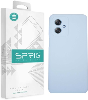 Sprig Back Cover for MOTOROLA g54 5G, Moto G54, G54 5G(Blue, Grip Case, Silicon, Pack of: 1)