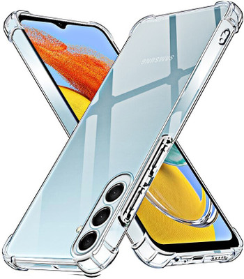 NewSelect Back Cover for Samsung Galaxy A54 5G(Transparent, Grip Case, Pack of: 1)