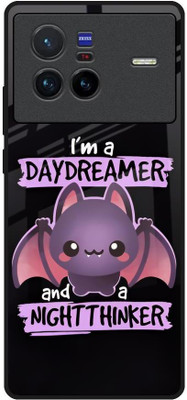 Hocopoco Back Cover for Vivo X80 5G(Black, Grip Case, Pack of: 1)