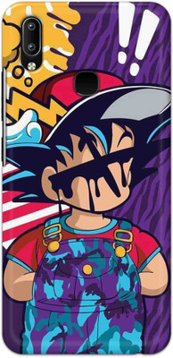 NDCOM Back Cover for Vivo Y91 Cartoon Pop Art Printed(Multicolor, Hard Case, Pack of: 1)