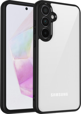 KartV Back Cover for SAMSUNG Galaxy A35 5G(Black, Camera Bump Protector, Pack of: 1)